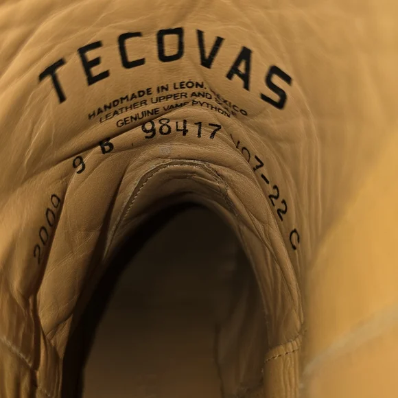 Tecovas The Zoey - Saddle Python 9B - Picture 7 of 7